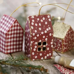 Creativ Company Sæt m. udstansede huse og træer, 24 stk