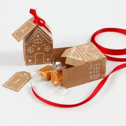 Creativ Company Sæt m. udstansede huse og træer, 24 stk