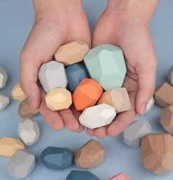 Hot Stablesten af træ, 36 stk