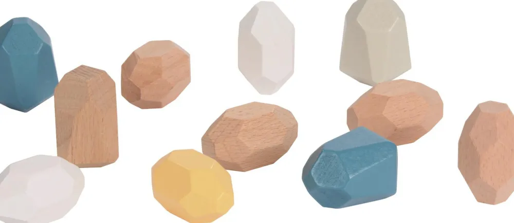 Hot Stablesten af træ, 36 stk