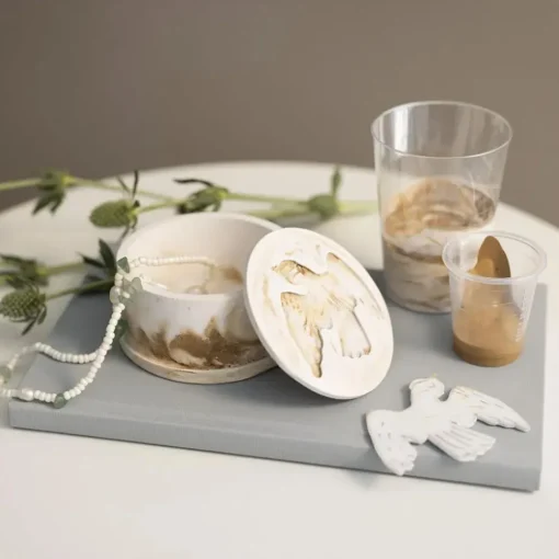 Discount Creativ Company Støb med resin - Krukke med låg, 1 stk