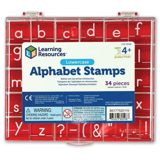 Best Learning Resources Stempelsæt - Små bogstaver (A-Z)