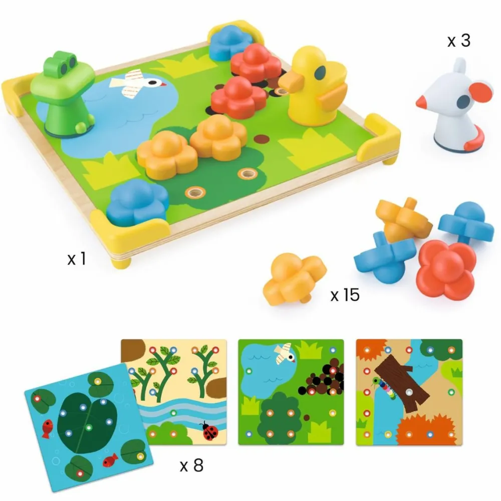 Clearance Djeco Stiftmosaik - Ducky & Co.