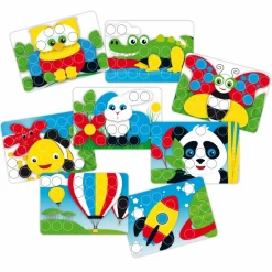 Clearance Quercetti Stiftmosaik - FantaColor Junior, 58 stk