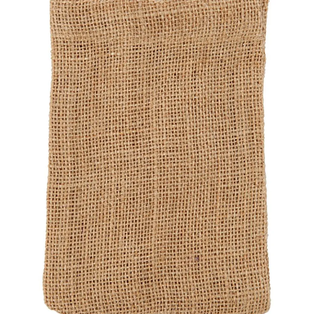 New Creativ Company Stofpose 10 x 15 cm - Brun, 4 stk