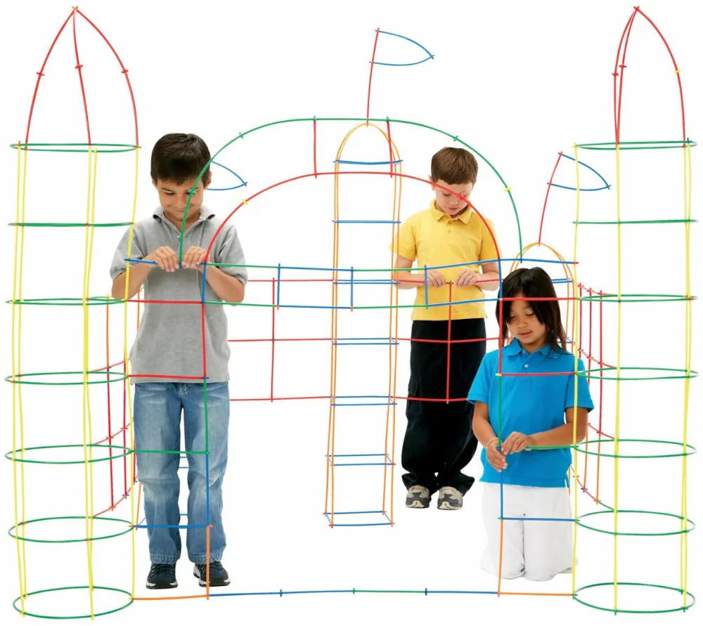 Outlet Straws & Connectors byggesæt, 230 dele