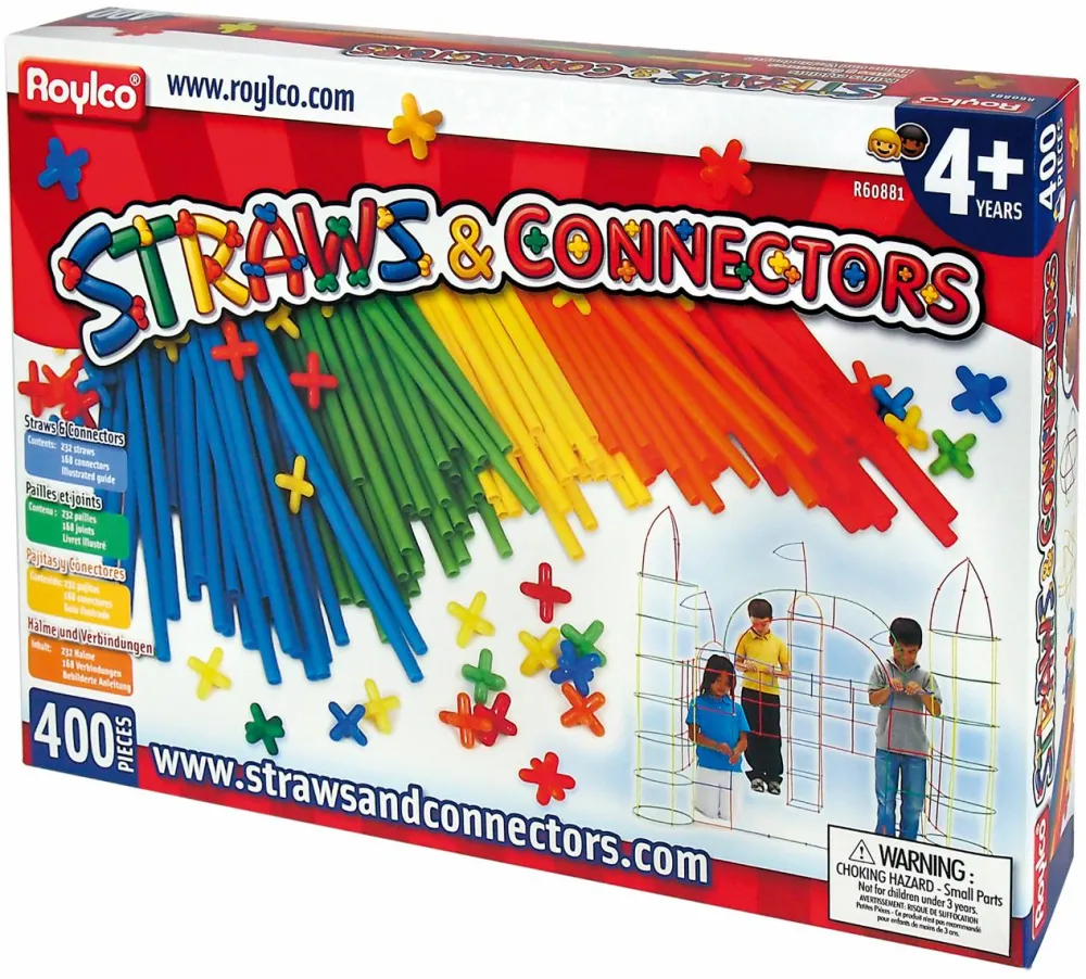 Sale Straws & Connectors byggesæt, 400 dele