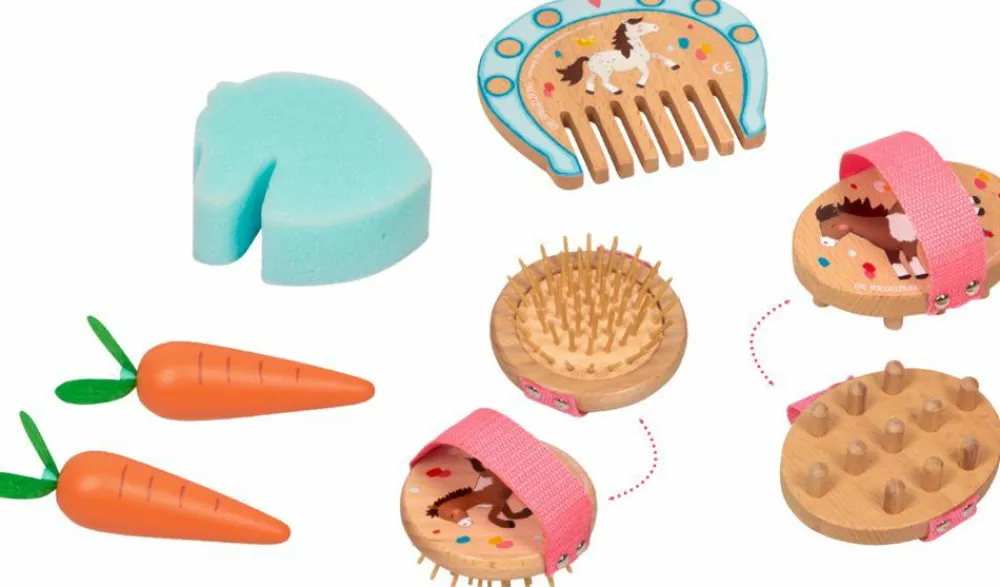 Best Spiegelburg Striglekasse inkl. tilbehør, 9 dele