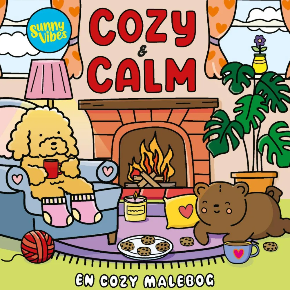 Sale Sunny Vibes malebog - Cozy & Calm