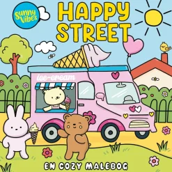 Clearance Sunny Vibes malebog - Happy Street