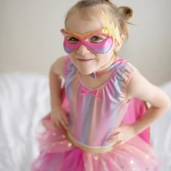 Clearance Great Pretenders Superheltinde pink, str. 4-6 år