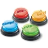 Outlet Learning Resources Svarknap m. lys og lyd, 4 stk