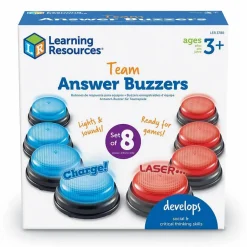 New Learning Resources Svarknapper til to hold, 2 x 4 stk