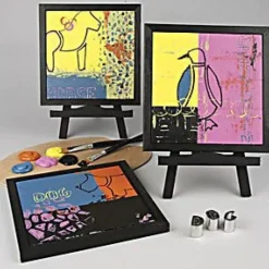 Discount Creativ Company Svæveramme med lærred - 20 x 20 cm, 1 stk