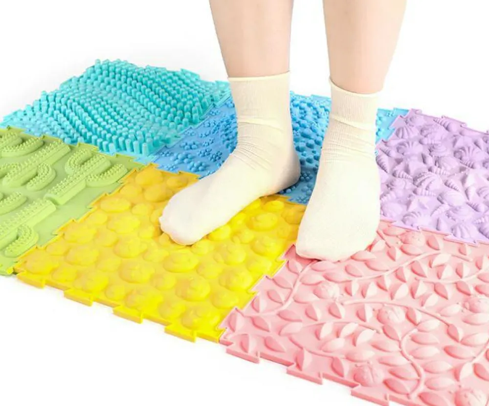 Online Taktilmåtter - Sæt med 6 stk