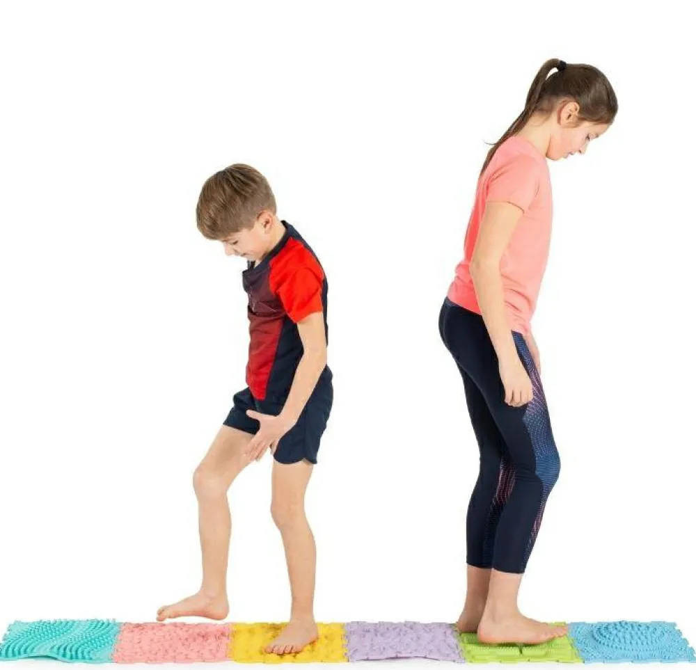 Online Taktilmåtter - Sæt med 6 stk