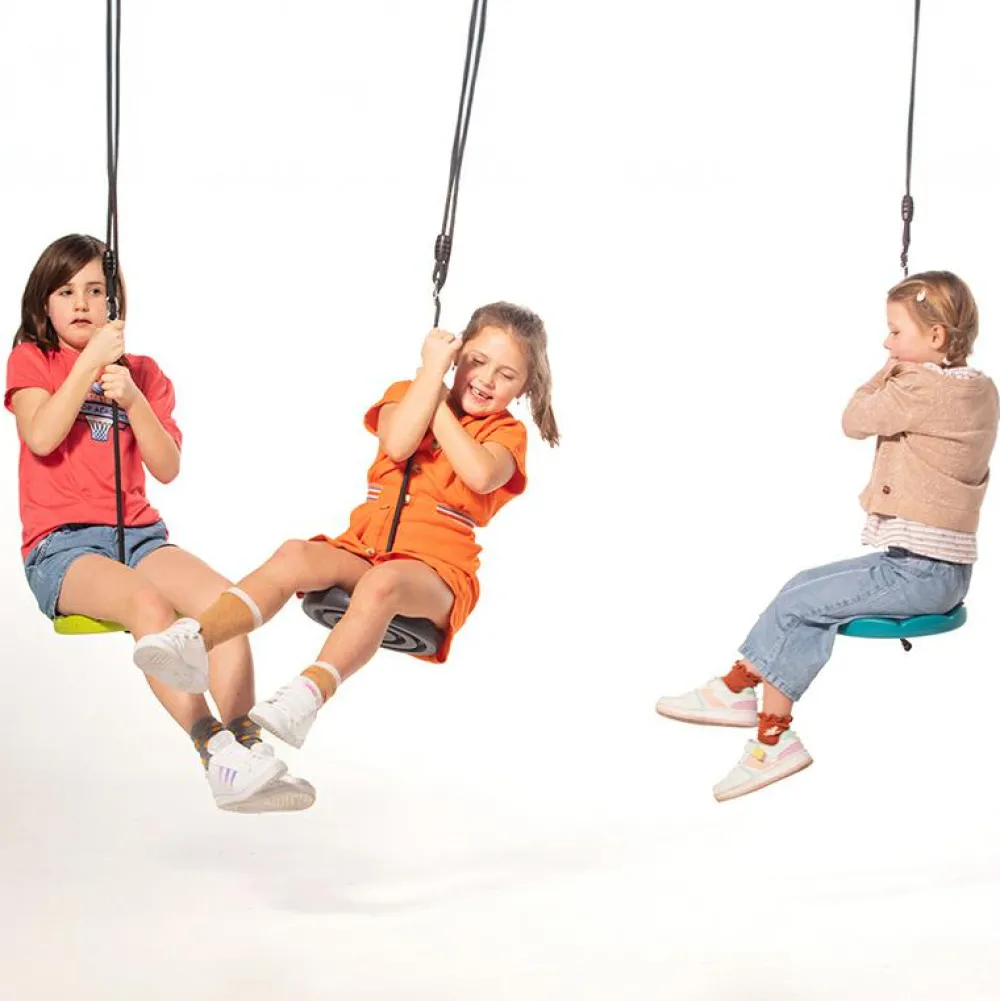 Hot DICE Tallerkengynge Ø28 cm - Lime (sort reb)