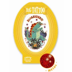 New Djeco Tatovering, Stor - Godzilla
