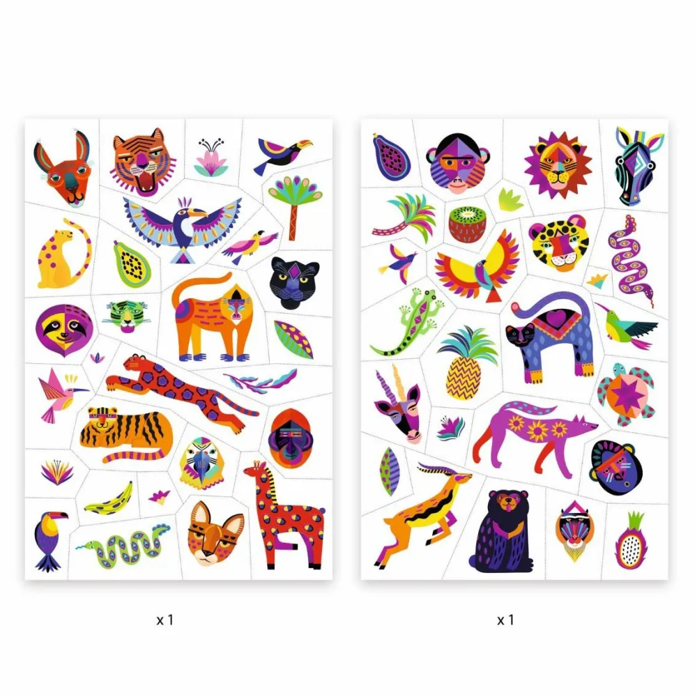 Djeco Tatoveringer - Vild skønhed