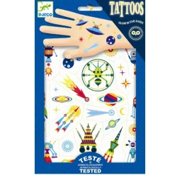 Sale Djeco Tatoveringer, Glow-in-the-dark - I rummet