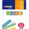 Clearance Playbox Tavlekridt - Kulørt, 12 stk