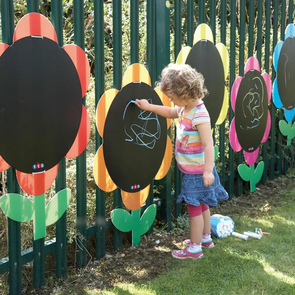 Outlet Tavler til udendørs brug - Blomster, 5 stk