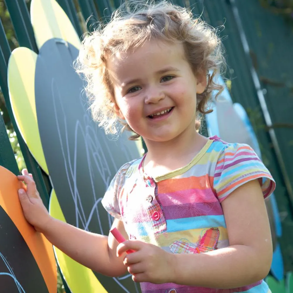 Outlet Tavler til udendørs brug - Blomster, 5 stk