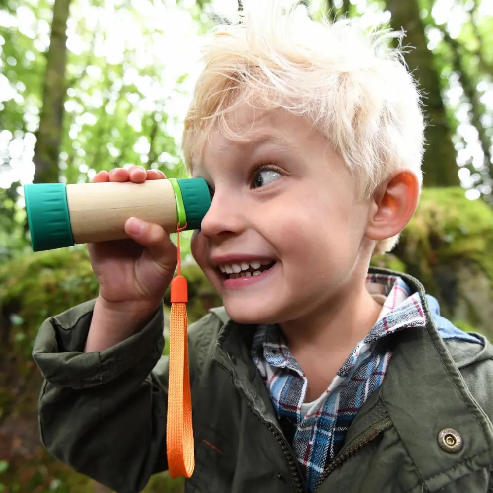 Discount Hape Teleskop af bambus, 8x forstørrelse