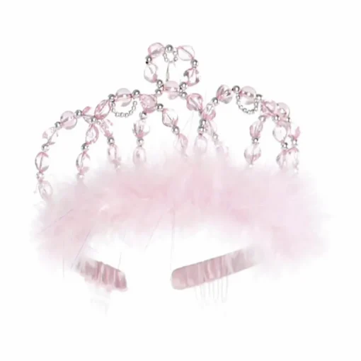 New Great Pretenders Tiara - Pink og sølv