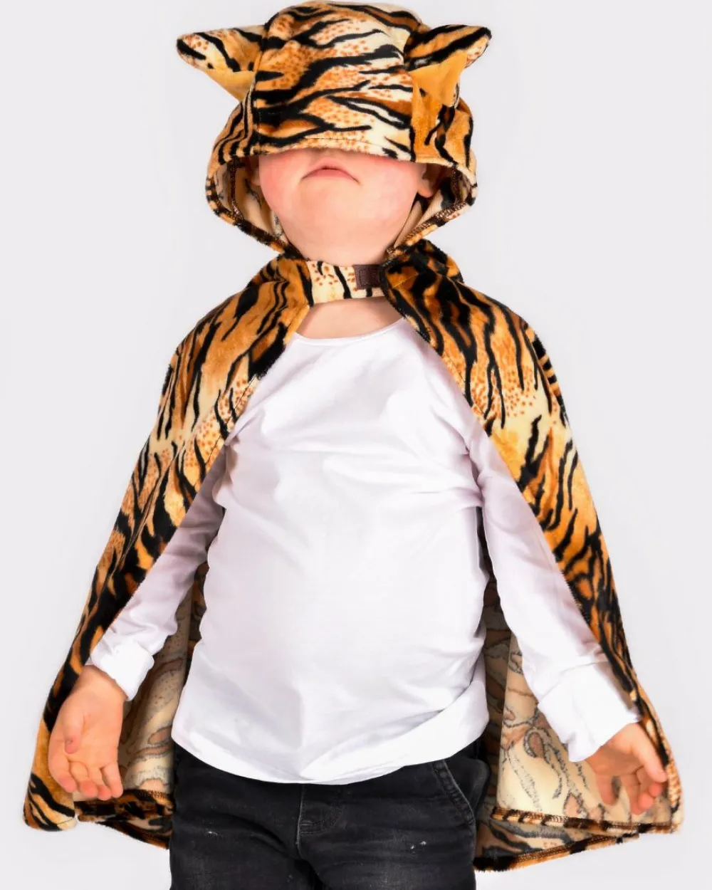 Best Den Goda Fen Tigerkappe, str. 3-8 år