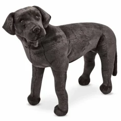 Best Melissa & Doug Tøjdyr i plys - Labrador, sort