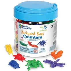 Outlet Learning Resources Tæl & Sorter - Insekter, 72 dele