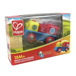 Sale Hape Tog tilbehør - Det modige lille lokomotiv