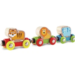 Discount Hape Tog tilbehør - Dyretoget, 6 dele