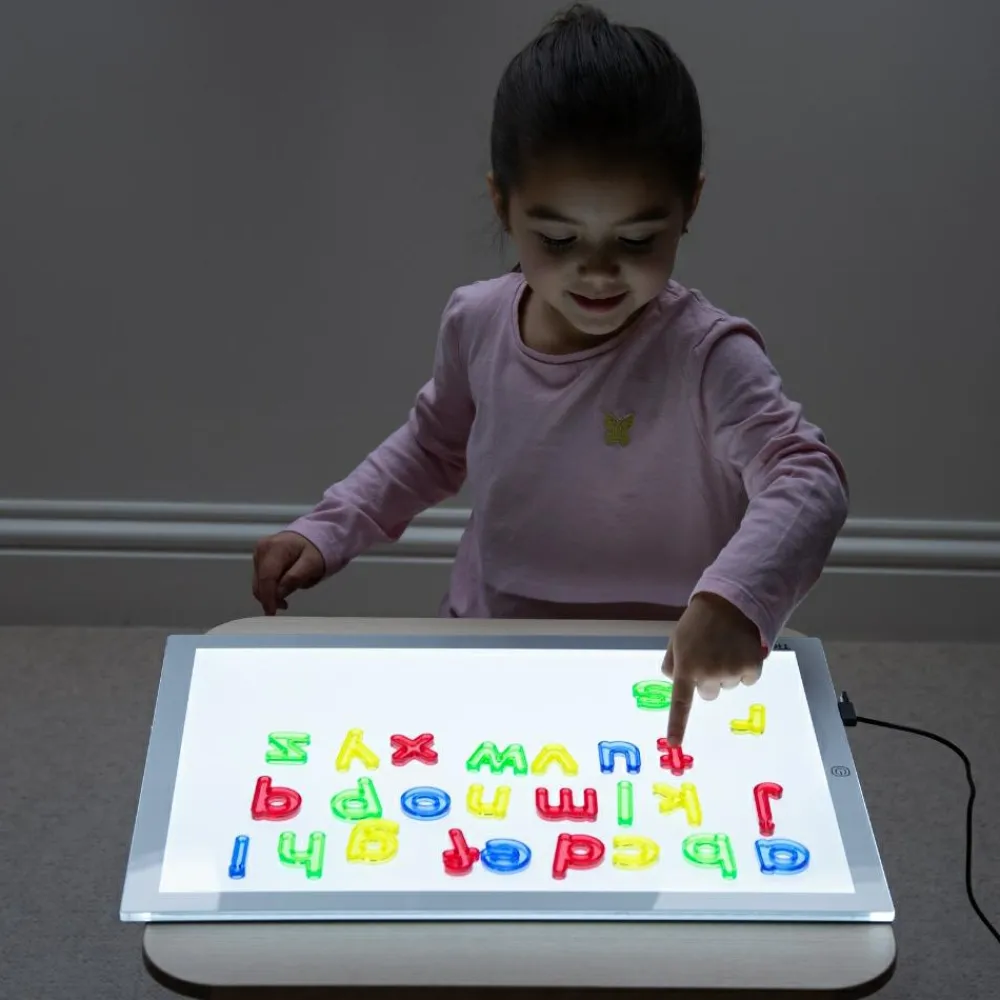 Clearance tickit® Transparente små bogstaver a-z, 26 stk