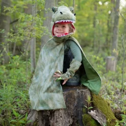Best Great Pretenders T-Rex kappe m. klør - Grøn, str. 4-6 år