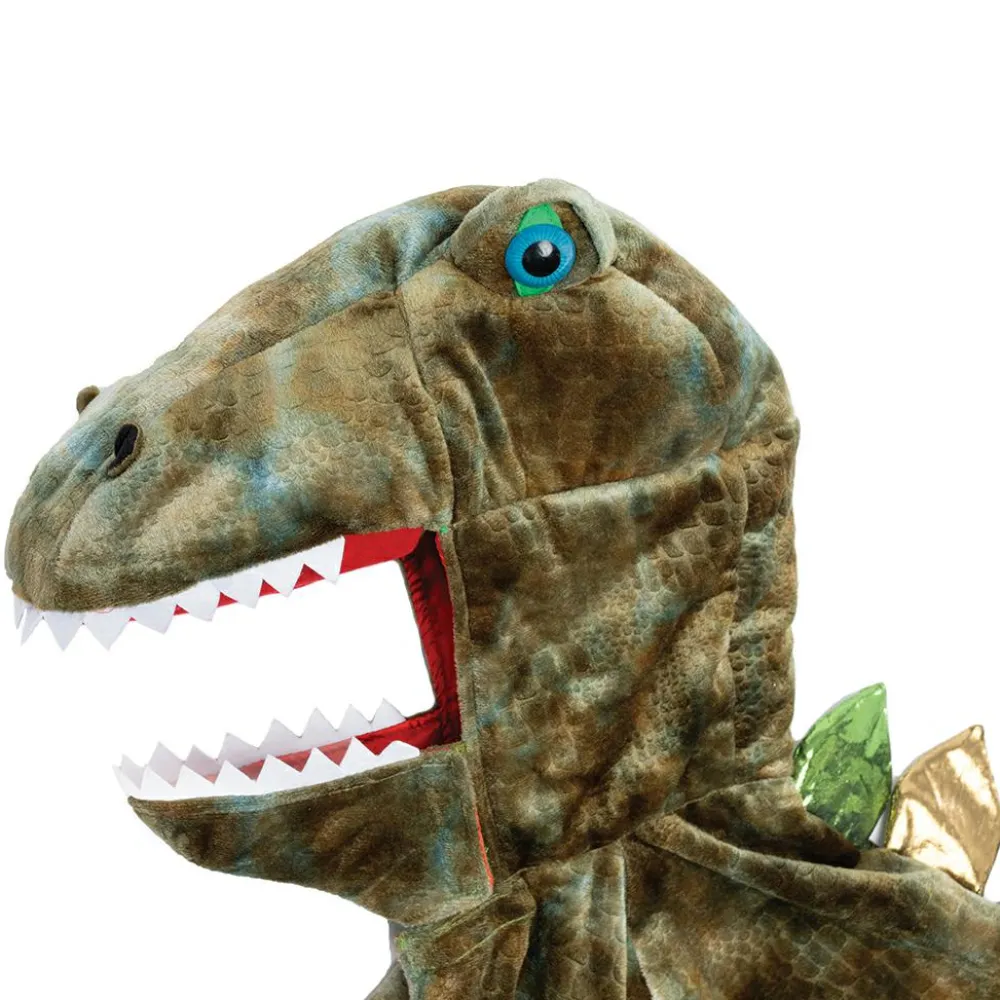 Best Great Pretenders T-Rex kappe m. klør - Grøn, str. 4-6 år