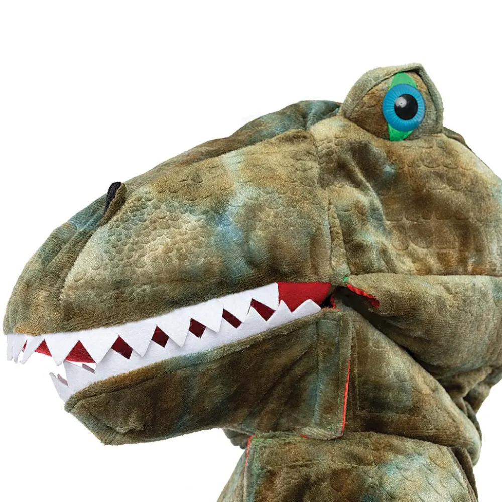 Best Great Pretenders T-Rex kappe m. klør - Grøn, str. 4-6 år