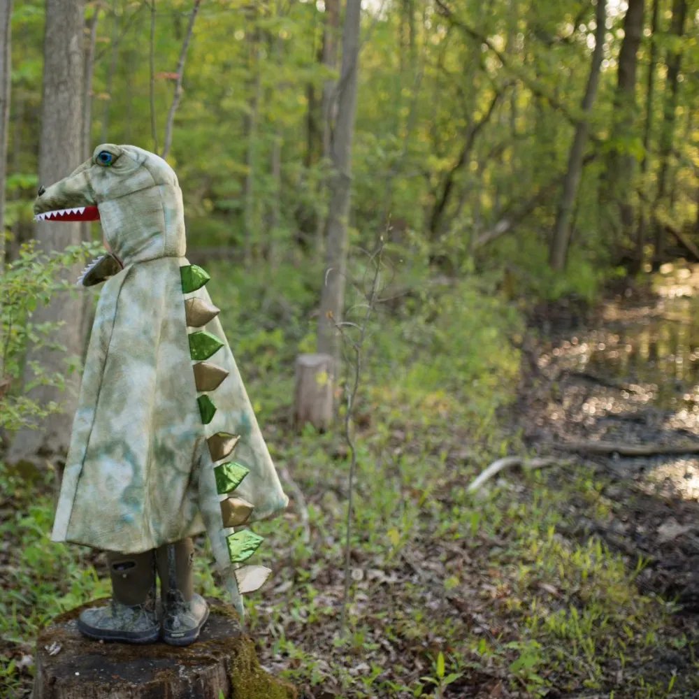 Best Great Pretenders T-Rex kappe m. klør - Grøn, str. 4-6 år