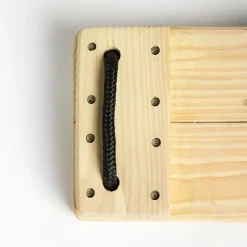 Sale DICE Trægynge 44 x 17,5 cm - 6 meter (sort reb)