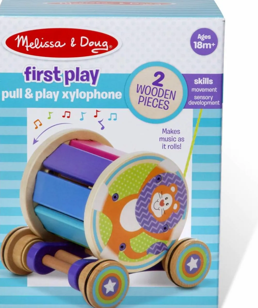 Outlet Melissa & Doug Trækkelegetøj - Xylofon