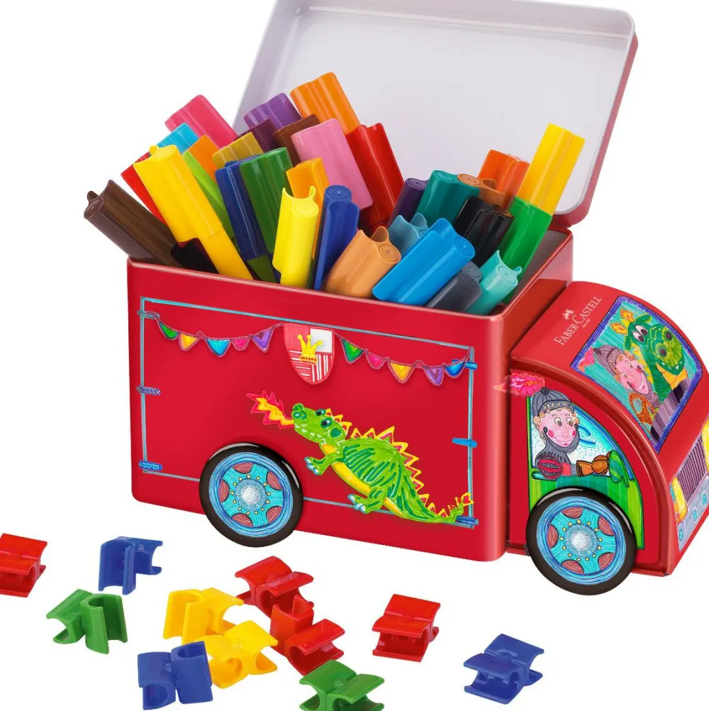 Sale Faber-Castell Tusser - Connector i lastbil, 33 stk