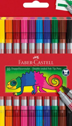 New Faber-Castell Tusser dobbelt 10 stk.