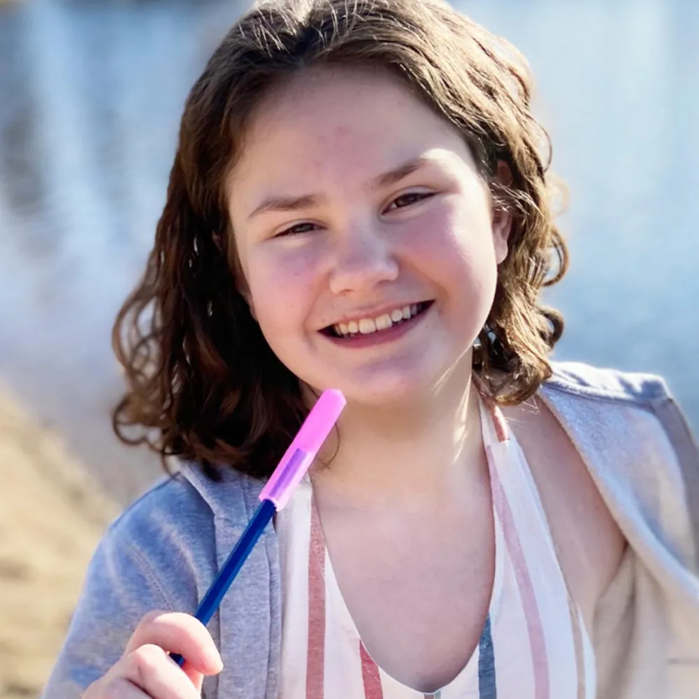 Discount Tyggetop, Krypto-Bite, Mørkeblå - Standard