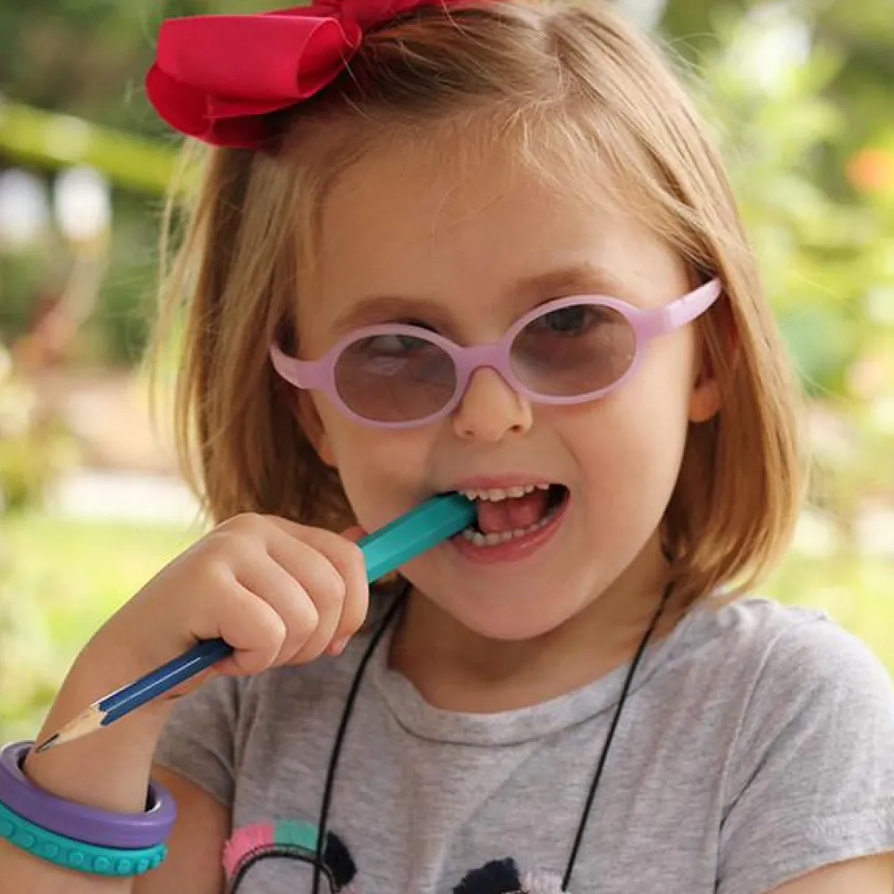 Discount Tyggetop, Krypto-Bite, Mørkeblå - Standard