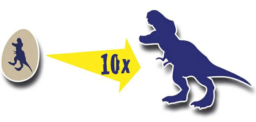 Clearance SES Creative Udklækningsæg - Dino