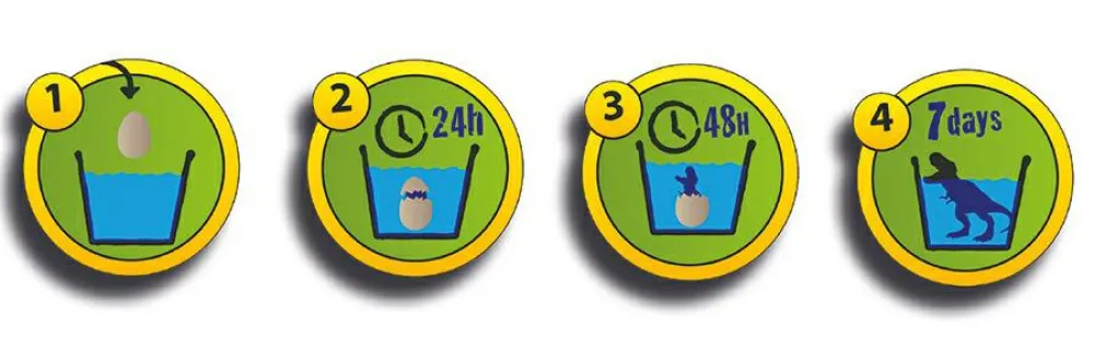 Clearance SES Creative Udklækningsæg - Dino