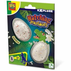 Online SES Creative Udklækningsæg - Dinosaur, 2 stk