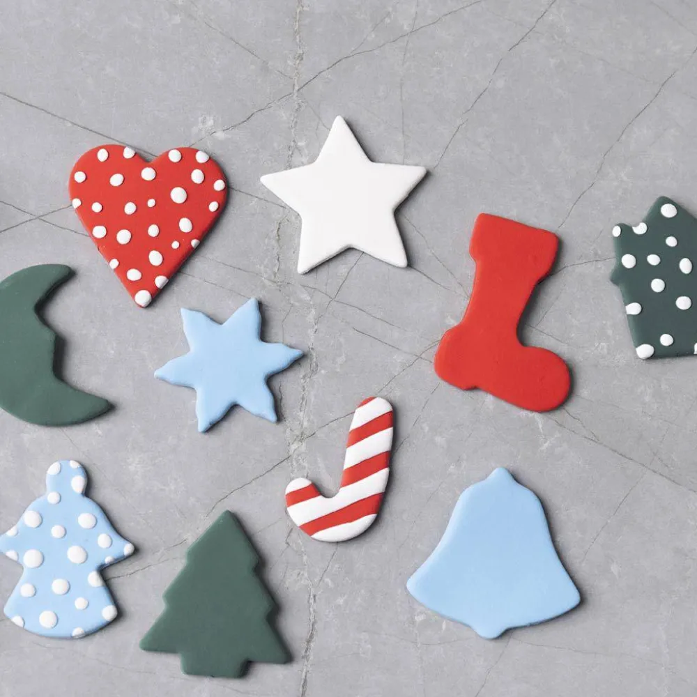 Sale Creativ Company Udstiksforme - Julemotiver, 10 stk