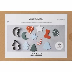 Sale Creativ Company Udstiksforme - Julemotiver, 10 stk